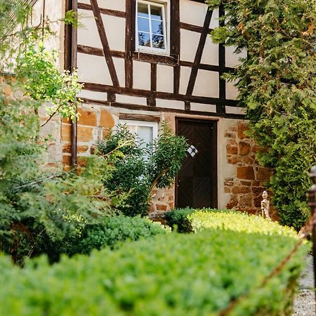 Hotel Burg Staufeneck Salach Exterior foto