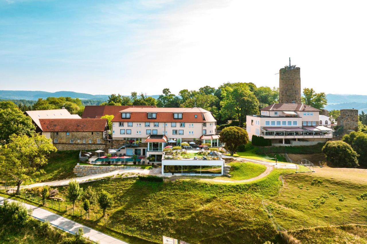 Hotel Burg Staufeneck Salach Exterior foto